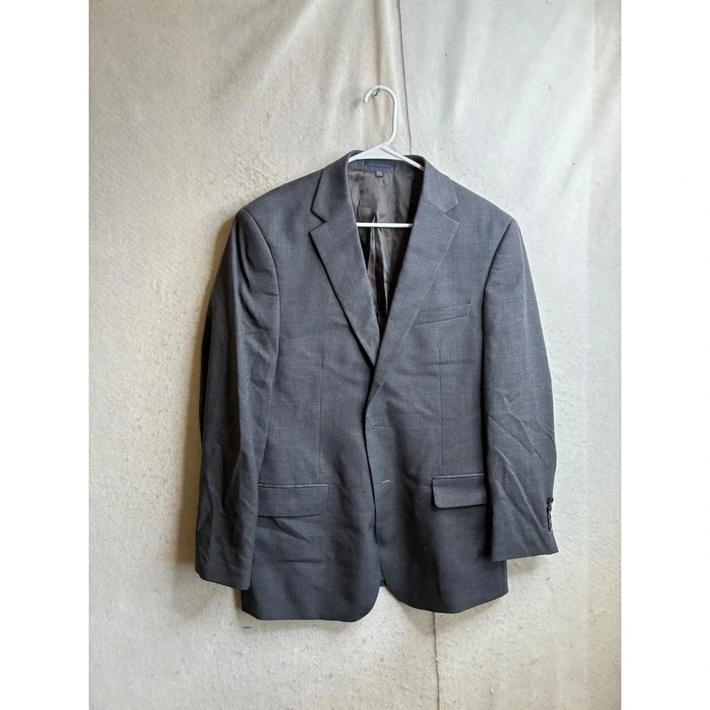 Jos. A. Bank 1905 Collection Slim Fit 100% Wool Suit Jacket Gray 44R